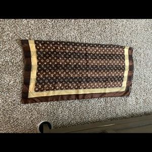 Genuine Louis Vuitton silk scarf